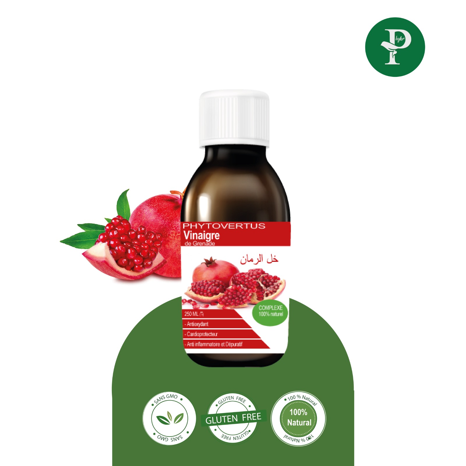Vinaigre de Grenade, Bien-être, Phytoplantis, Santé, Vitalité.